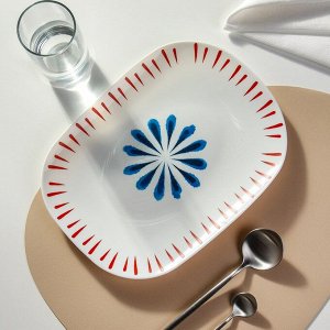 Блюдо стеклокерамика, овальное, 30 см, Кассиопея, Daniks