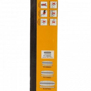 Блюдо стекло, овальное, 8х19 см, 2 шт, подарочная упаковка, Santa, Kaveh, PL1256GCL