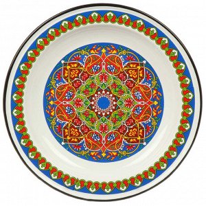 Блюдо эмалированная сталь, 3.5х35.5 см, 3 л, Арабский, Сибирские товары, С0808.0*70