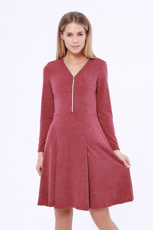 #88667 Платье Бордовый