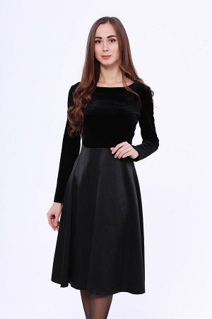 #88504 Платье Черный