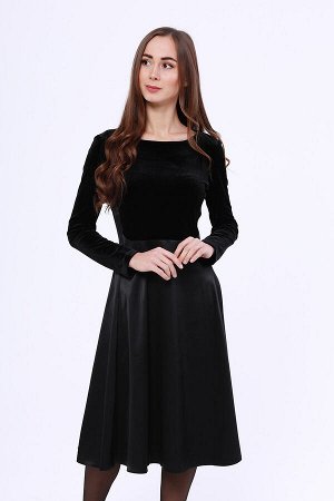 #88504 Платье Черный