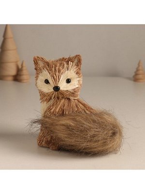 Фигурка новогодняя «Лисичка», 12*12*14 см