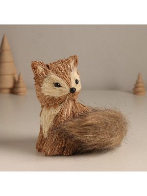 Фигурка новогодняя «Лисичка», 12*12*14 см