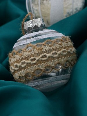 Ёлочные игрушки «Орсон», шары новогодние, d=8 см, 9 шт. очарование