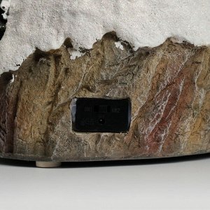 Фигурка светящаяся «Новогодняя улочка», крутящаяся, 20.5x17x20.5 см