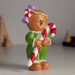 Фигурка полистоун «Пряничка с конфеткой и леденцом», 4.5x8.5x14 см