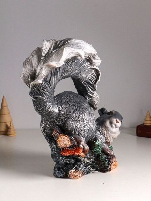 Фигурка полистоун «Белочка на ветке», 33x30x17 см
