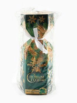 Чай чёрный «С Новым годом» с мятой, в коробке конфете, 100 г