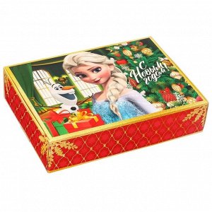 Коробка подарочная «С Новым годом», 21x15x5 см, Холодное сердце
