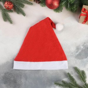 Колпак новогодний «Классика» 37x27 см, красный
