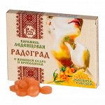 Леденцы для горла и иммунитета с облепихой и медом 10 шт. блистер