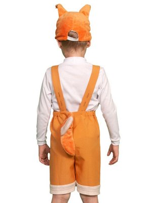 Карнавальный костюм «Бельчонок» ткань-плюш, 3-6 лет, рост 98-116 см