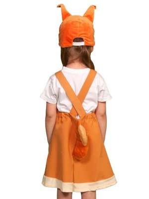 Карнавальный костюм «Белочка» ткань-плюш, 3-6 лет, рост 98-116 см