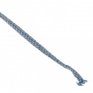 Шнур для рукоделия хлопковый "Софтино" 100% хлопок 4 мм, 50м/140гр (джинс) МИКС