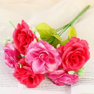 Букет "Розы двуцветные" 26 см, микс