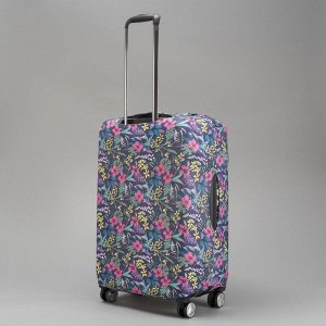 Чехол для чемодана Тропики, 20", 36*24*49см, фиолетовый