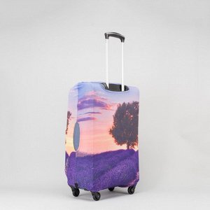 Чехол для чемодана 24", цвет фиолетовый