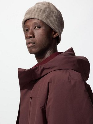 UNIQLO - мягкий снуд-суфле Heattech - 34 BROWN