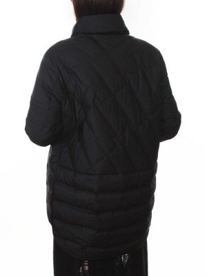 H24-328 BLACK Куртка пуховая облегченная женская (белый утиный пух)