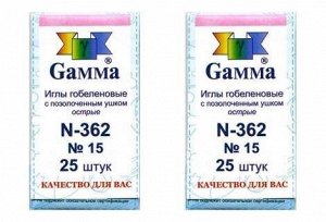 Иглы №15-16 острые гобеленовые GAMMA