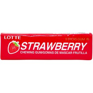Резинка жевательная Lotte Gum Strawberry 12,5г 1 шт