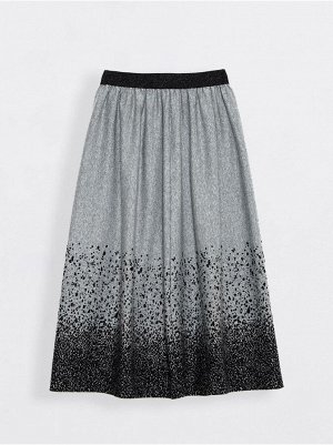 Юбка с эффектом градиента DORE grey gradient