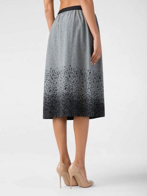 Юбка с эффектом градиента DORE grey gradient