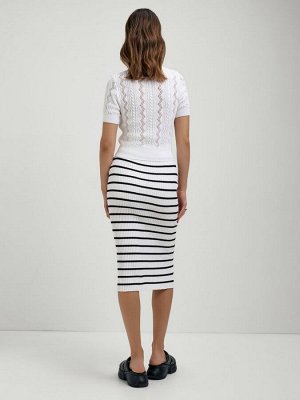 Юбка женская white-black