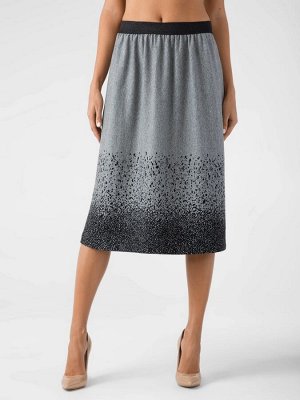 Юбка с эффектом градиента DORE grey gradient