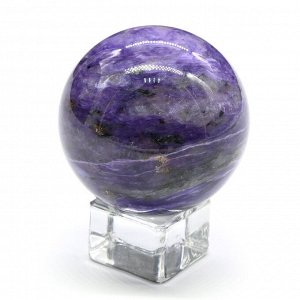 Шар из чароита, диаметр 49мм, 166г