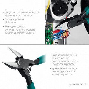 Прецизионные бокорезы 108 мм