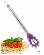 AxWild Ложка для спагетти силикон/сталь фиолетовая №2