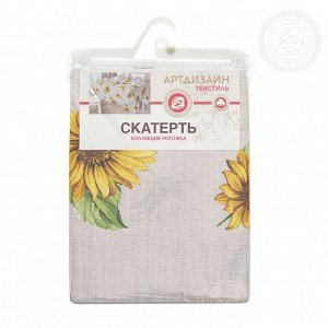 Подсолнухи 1 шт. - 120*145 Коллекция: Скатерти из рогожки
Материал: Рогожка
Состав: Хлопок 100%
Плотность ткани: 165 гр./м.кв.
Упаковка: Пакет ПВХ, фирменная этикетка

Как почувствовать лето?! Внест
