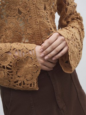 Женский кардиган кроше