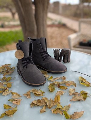 Дезерты ab.z. 27001/2 gris — с двойными шнурками