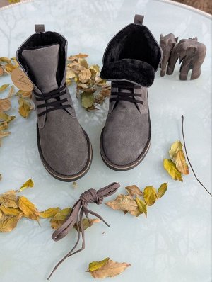 Дезерты ab.z. 27001/2 gris — с двойными шнурками