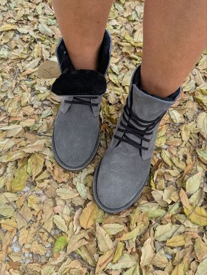 Дезерты ab.z. 27001/2 gris — с двойными шнурками