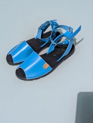 Дополнительные ремешки для абаркас AB. Zapatos correas (100) Azulon