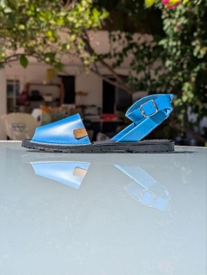 Дополнительные ремешки для абаркас AB. Zapatos correas (100) Azulon