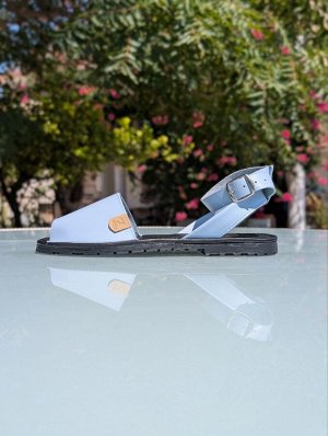 Дополнительные ремешки для абаркас AB. Zapatos correas (100) celeste