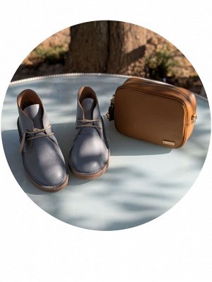 ДЕЗЕРТЫ Испанские дезерты AB.Z. SAFARY PIEL DOLLAR FP gris + итальянская сумка AB.Z · Pelle · 2210 camel
