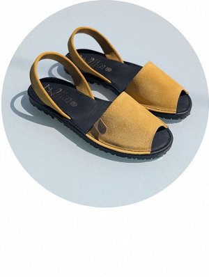 АБАРКАСЫ - ZAPATOS Абаркасы от испанского производителя Ab.Zapatos • 3106-8 • amarillo
