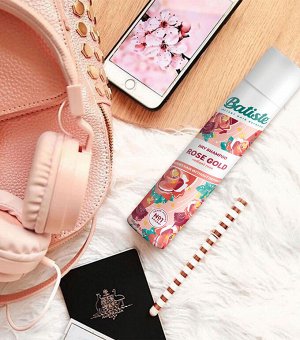 Сухой шампунь для волос Batiste ROSE GOLD Radiant Rose 200мл