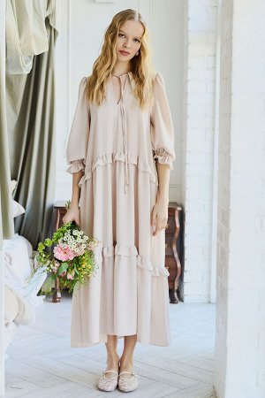 Платье Lokka 1658 бежевый