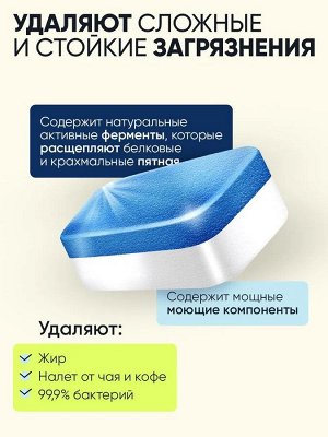 Таблетки для посудомоечной машины (30шт 12шт/кор) CAPYFRESH