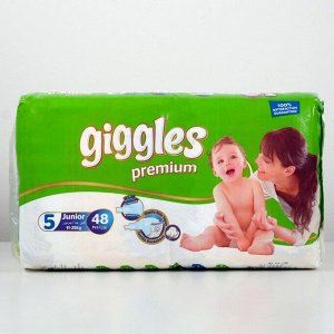 Подгузники GIGGLES Premium Junior (11-25 кг.) 48 шт.