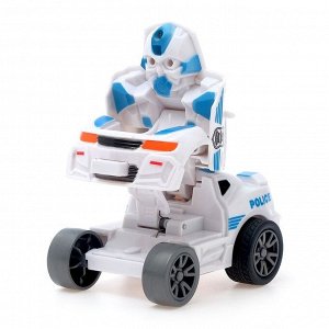 Робот-трансформер инерционный «Автоботик», трансформируется при столкновении, цвета МИКС
