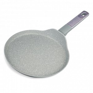 Блинная сковорода AGNESS Pfluon CONSTANT 24 см, кованый алюминий, индукция