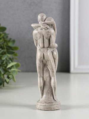 Фигурка гипс «Влюбленная пара», 15x4 см, под камень